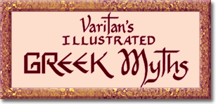 Varitan's Illustrated Greek Myths Calligraphy